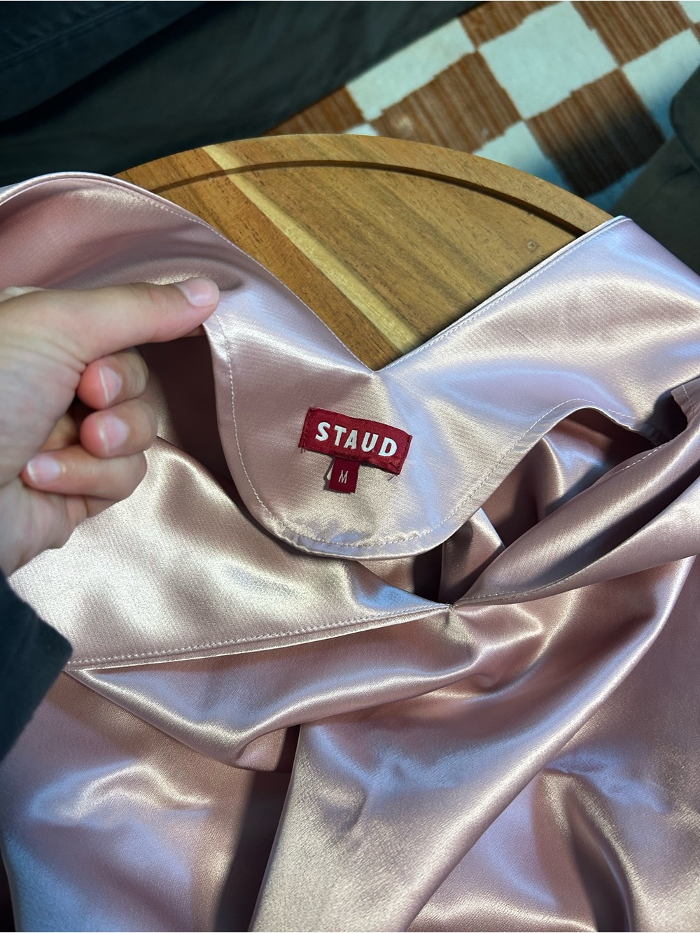 Staud Teagan V-Neck Maxi Dress - Picture 5 of 8